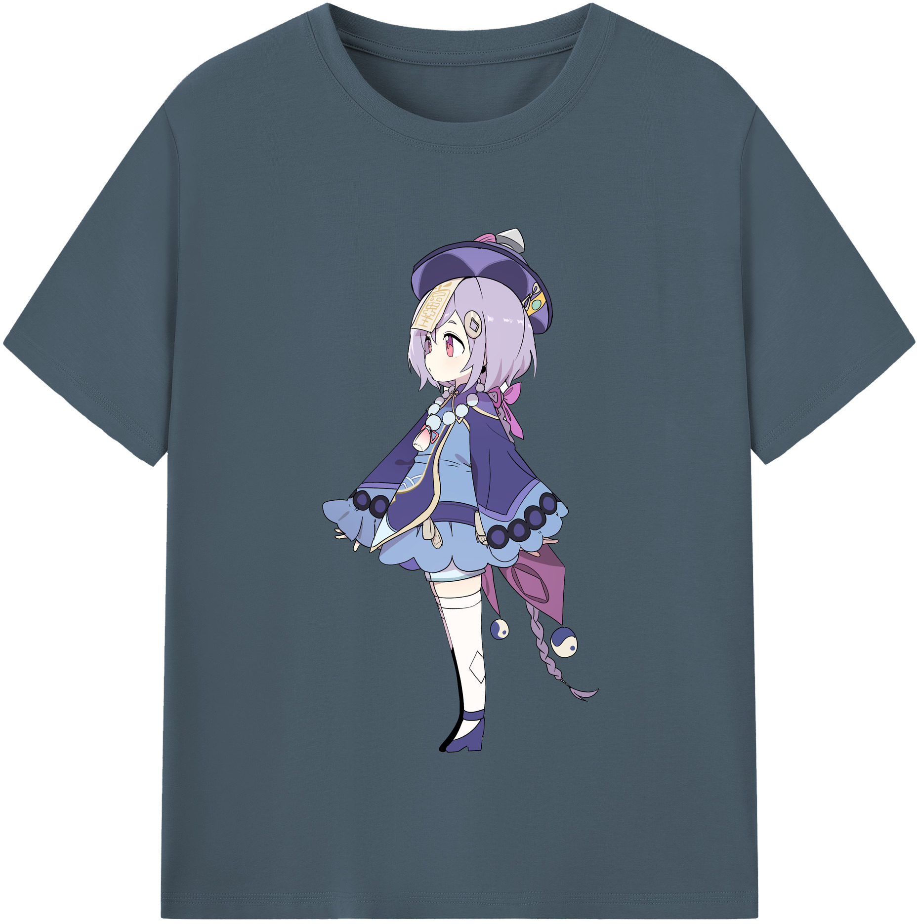 げんし神 七七 なな  genshin Nana 綿100％半袖Tシャツ（フロントプリント）